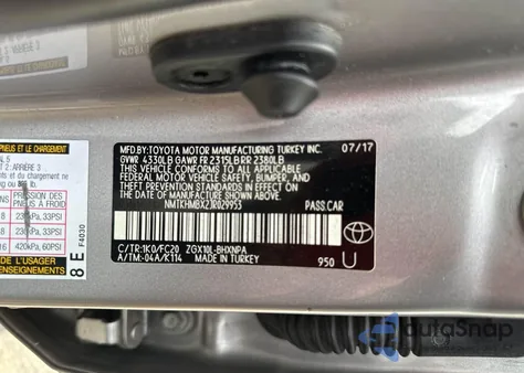 2018 Toyota C-Hr Xle Premium from USA, damaged, VIN NMTKHMBX2JR029953